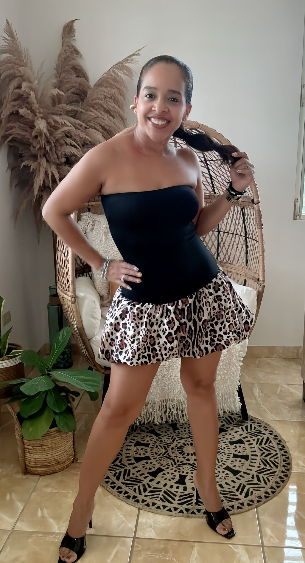 Mini Dress Leopard
